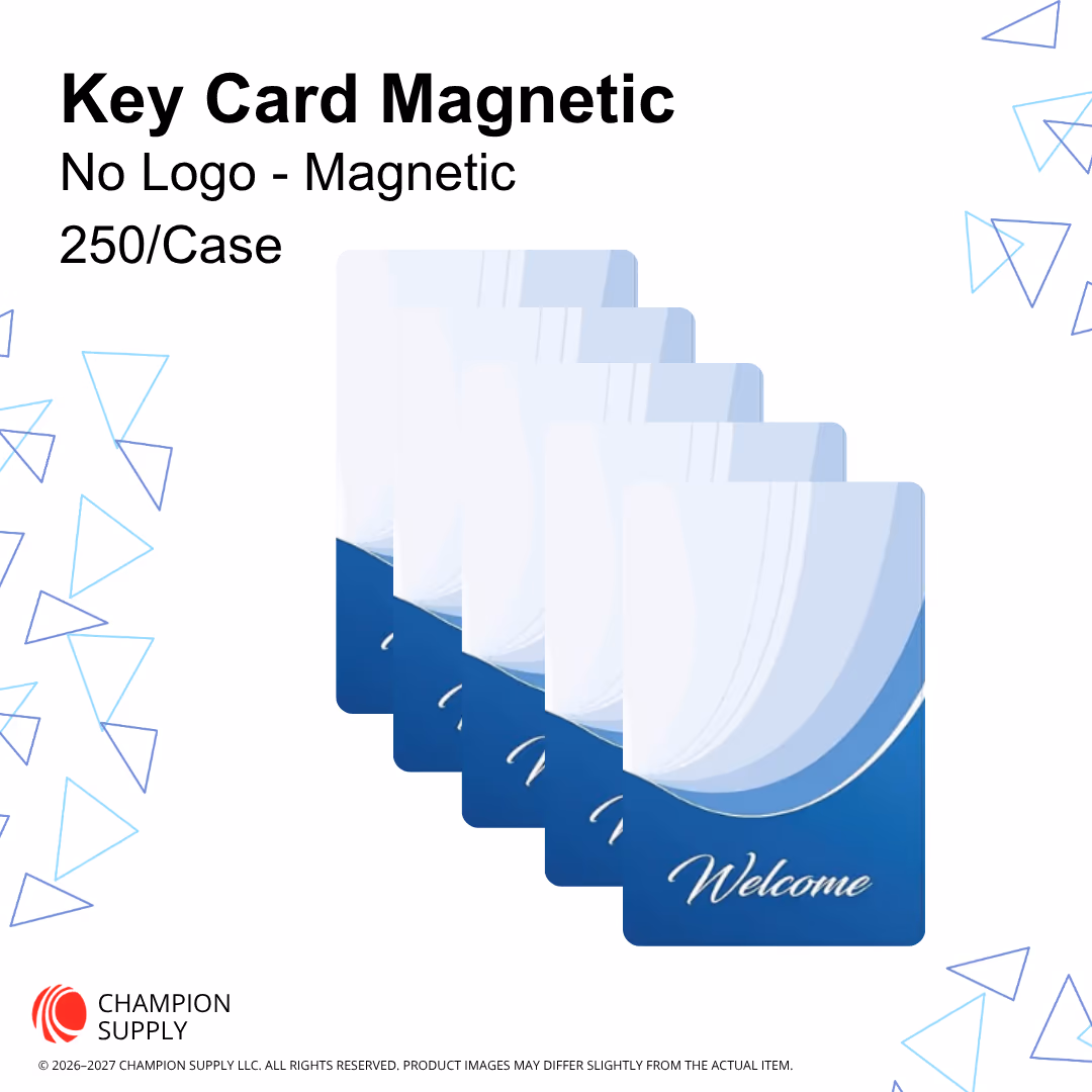 Magnetic Key Card Welcome, Case of 250